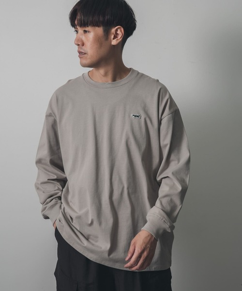 PENNEYS（ぺニーズ）の「『XLサイズ/WEB限定』『別注』PENNEYS×DOORS　THE FOX 天竺 L/S TEE（Tシャツ/カットソー・メンズ・ホワイト/グレー系その他/ネイビー/マスタード・LARGE/MEDIUM/X-LARGE）」の18枚目の写真