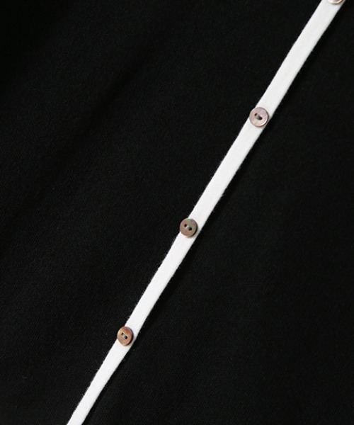 deux amour（ドゥーザムール）の「バインダー配色使い襟付きニット（その他トップス・レディース・ブラック/ホワイト・FREE）」の16枚目の写真