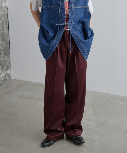 SOUNDSGOOOOD（サウンズグッド）の「■【SOUNDS GOOOOD / サウンズグッド】トラックパンツ（その他パンツ・レディース・ボルドー/ネイビー・ONE SIZE）」の7枚目の写真