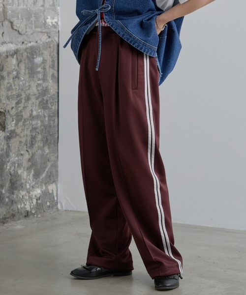 SOUNDSGOOOOD（サウンズグッド）の「■【SOUNDS GOOOOD / サウンズグッド】トラックパンツ（その他パンツ・レディース・ボルドー/ネイビー・ONE SIZE）」の19枚目の写真