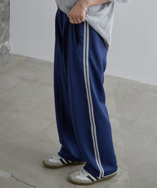 SOUNDSGOOOOD（サウンズグッド）の「■【SOUNDS GOOOOD / サウンズグッド】トラックパンツ（その他パンツ・レディース・ボルドー/ネイビー・ONE SIZE）」の10枚目の写真