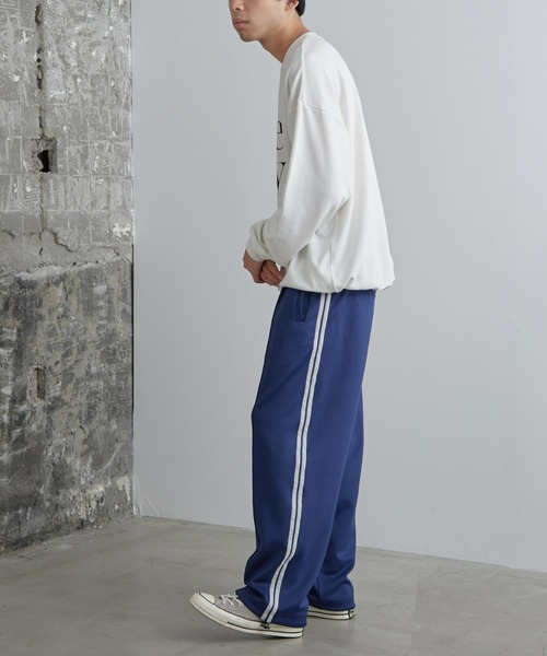 SOUNDSGOOOOD（サウンズグッド）の「■【SOUNDS GOOOOD / サウンズグッド】トラックパンツ（その他パンツ・レディース・ボルドー/ネイビー・ONE SIZE）」の4枚目の写真