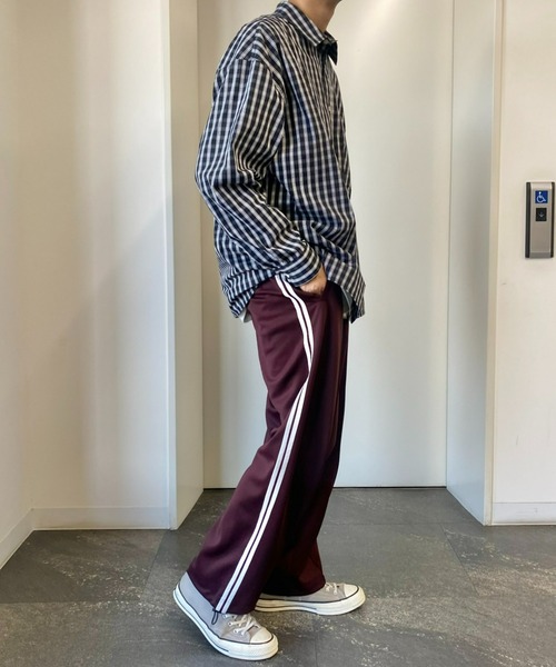 SOUNDSGOOOOD（サウンズグッド）の「■【SOUNDS GOOOOD / サウンズグッド】トラックパンツ（その他パンツ・レディース・ボルドー/ネイビー・ONE SIZE）」の9枚目の写真