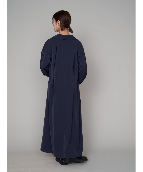 FRAY I.D(フレイアイディー)の「スキッパーステッチマキシワンピース(ワンピース・レディース・アイボリー/ネイビー・1/0)」の17枚目の写真