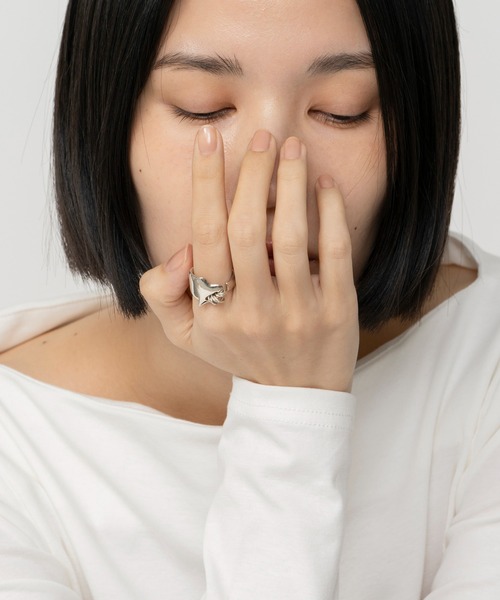 LAPUIS(ラピュイ)の「LAPUIS(ラピュイ)Coil Heartリング(リング・レディース・マルチ/ゴールド/シルバー・11号/13号)」の15枚目の写真