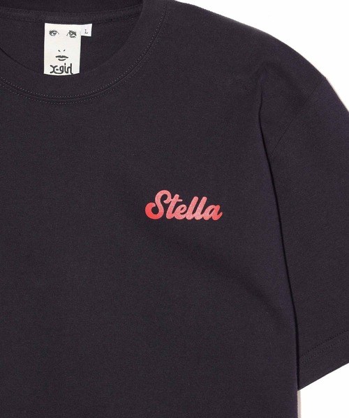 X-girl(エックスガール)の「WEリーグ|NS SK OVAL LOGO S/S TEE/ノジマステラ神奈川相模原/Tシャツ(スポーツグッズ・レディース・ブラック/ネイビー/ホワイト・LARGE/X-LARGE/MEDIUM)」の7枚目の写真