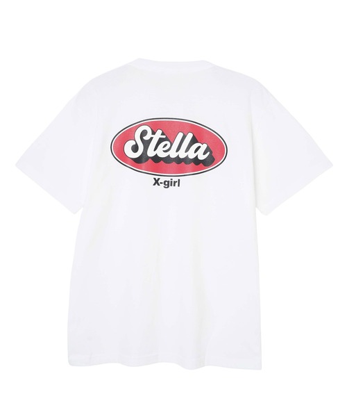 X-girl(エックスガール)の「WEリーグ|NS SK OVAL LOGO S/S TEE/ノジマステラ神奈川相模原/Tシャツ(スポーツグッズ・レディース・ブラック/ネイビー/ホワイト・LARGE/X-LARGE/MEDIUM)」の12枚目の写真