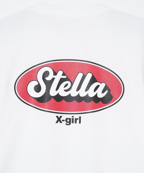 X-girl(エックスガール)の「WEリーグ|NS SK OVAL LOGO S/S TEE/ノジマステラ神奈川相模原/Tシャツ(スポーツグッズ・レディース・ブラック/ネイビー/ホワイト・LARGE/X-LARGE/MEDIUM)」の19枚目の写真
