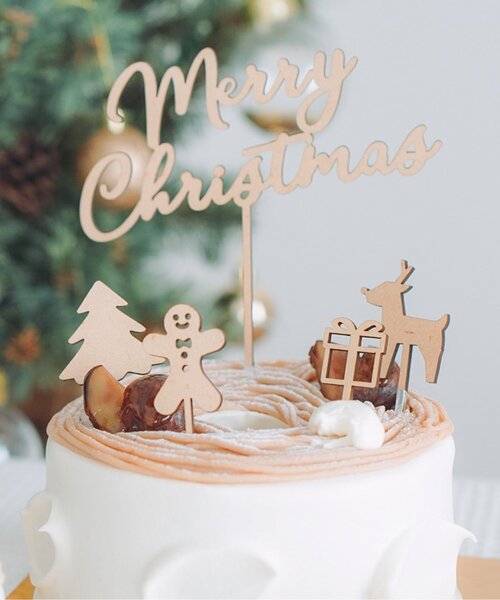 クリスマスケーキトッパー（コスチューム/パーティーグッズ）｜BREEZE