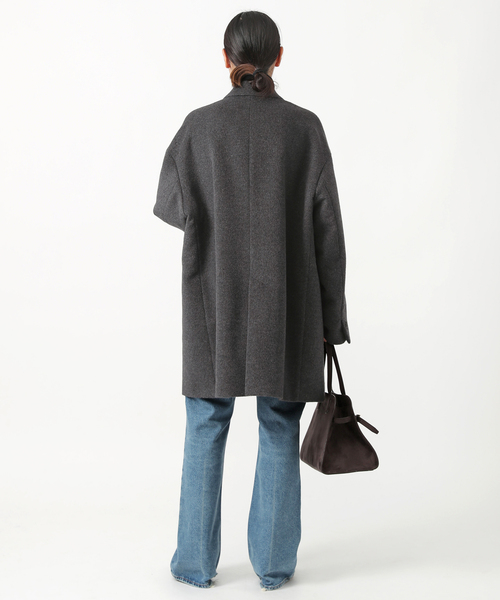 Gray over-sized Jacket Coat（その他アウター）｜AP STUDIO