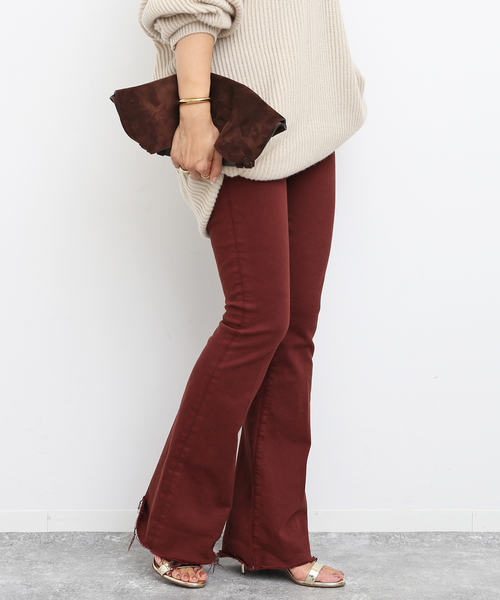 mother（マザー）の「【MOTHER/マザー】 THE WEEKENDER FRAY（その他パンツ・レディース・ブラウン・25/27/26）」の2枚目の写真