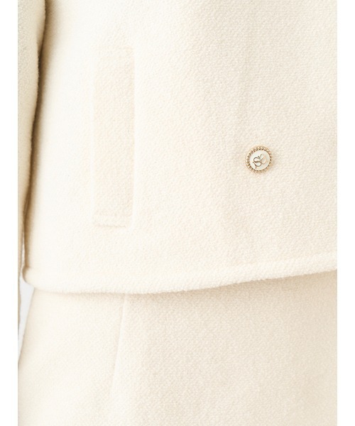 SNIDEL(スナイデル)の「ツイードジャケット(その他アウター・レディース・アイボリー/チェック/レッド・FREE)」の12枚目の写真