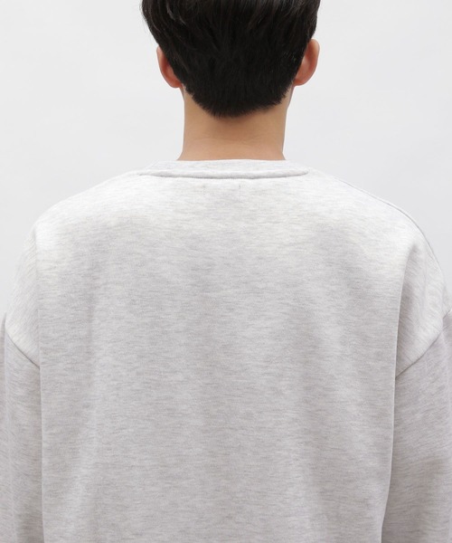 LAKOLE（ラコレ）の「イヌネコ刺繍プルオーバー / 980290（スウェット・メンズ・オレンジ/ライトグレー/グリーン/ホワイト・LARGE/MEDIUM/X-LARGE）」の13枚目の写真