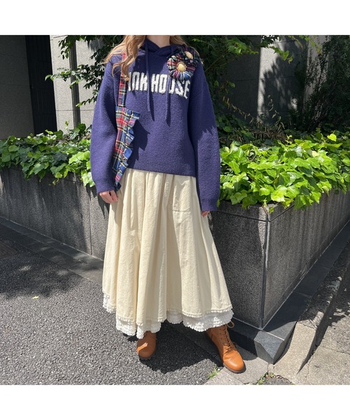 PINK HOUSE(ピンクハウス)の「シャギー起毛タータンチェックトートバッグ(トートバッグ・レディース・レッド系その他/ブラウン系その他/グリーン系その他/ブルー系その他・フリー)」の8枚目の写真
