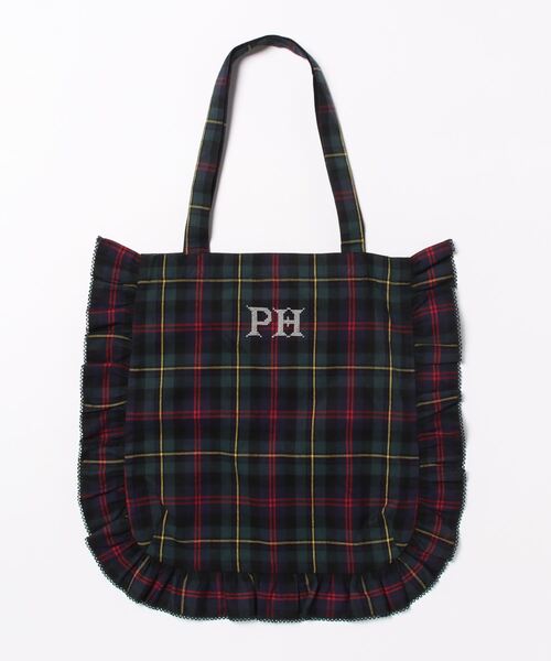 PINK HOUSE(ピンクハウス)の「シャギー起毛タータンチェックトートバッグ(トートバッグ・レディース・レッド系その他/ブラウン系その他/グリーン系その他/ブルー系その他・フリー)」の22枚目の写真