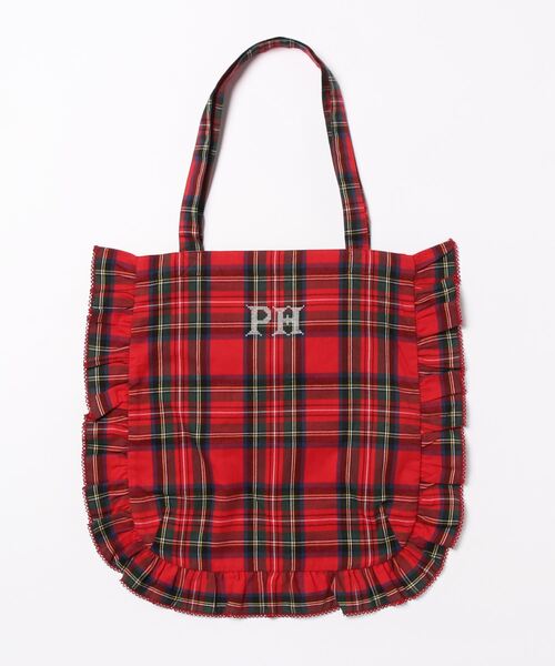 PINK HOUSE(ピンクハウス)の「シャギー起毛タータンチェックトートバッグ(トートバッグ・レディース・レッド系その他/ブラウン系その他/グリーン系その他/ブルー系その他・フリー)」の18枚目の写真