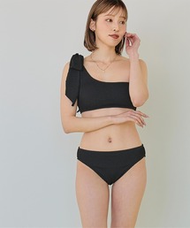 HAIGHT リブニット ワンショルダー水着 HAIGHT リブニット ワンショルダー水着 セール】ワンショルダー
