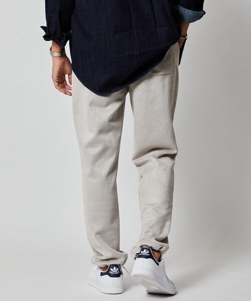 Firsthand（ファーストハンド）の「Firsthand/ファーストハンド スエードライクスウェットパンツ/スエードライクスウェットパンツ（スウェットパンツ・メンズ・ホワイト/グレー・M/L）」の8枚目の写真