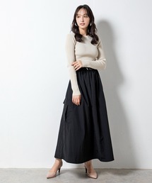 MILLION CARATS | カーゴスカートドッキングニットワンピース(ワンピース)