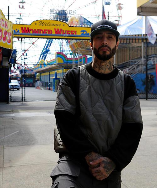 AVIREX（アヴィレックス）の「《AVIREX × EXPANSION》 FLAT VISOR CAP BLACK / フラット バイザー キャップ ブラック（キャップ・メンズ・ブラック・FREE）」の18枚目の写真