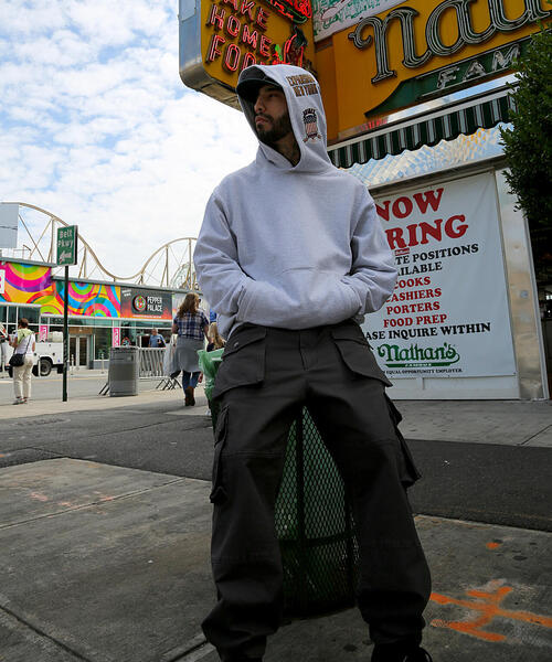 AVIREX（アヴィレックス）の「《AVIREX × EXPANSION》 FLAT VISOR CAP BLACK / フラット バイザー キャップ ブラック（キャップ・メンズ・ブラック・FREE）」の14枚目の写真