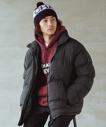 ルーズファイバーダウンブルゾン