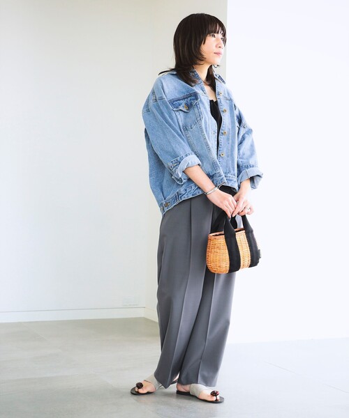 B:MING by BEAMS（ビーミングバイビームス）の「B:MING by BEAMS / デニム Gジャン（デニムジャケット・レディース・ホワイト系その他5/インディゴブルー・MEDIUM/SMALL）」の15枚目の写真