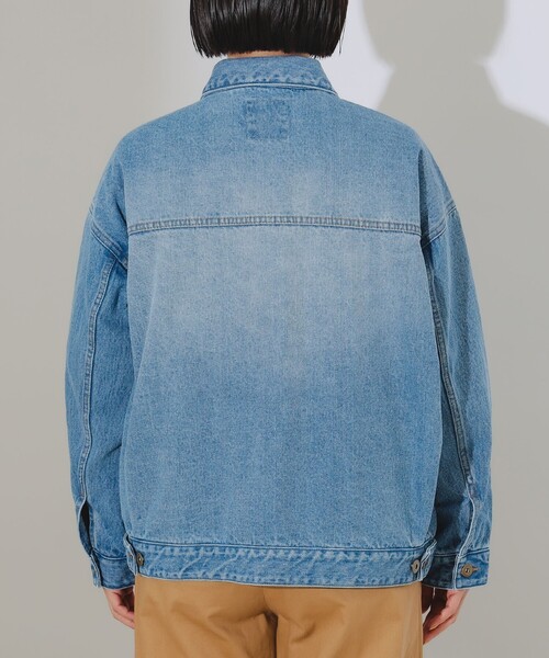 B:MING by BEAMS（ビーミングバイビームス）の「B:MING by BEAMS / デニム Gジャン（デニムジャケット・レディース・ホワイト系その他5/インディゴブルー・MEDIUM/SMALL）」の21枚目の写真