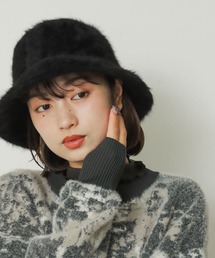 SENSE OF PLACE by URBAN RESEARCH | 『WEB限定』『堀田真由さん着用』シャギーハット(ハット)