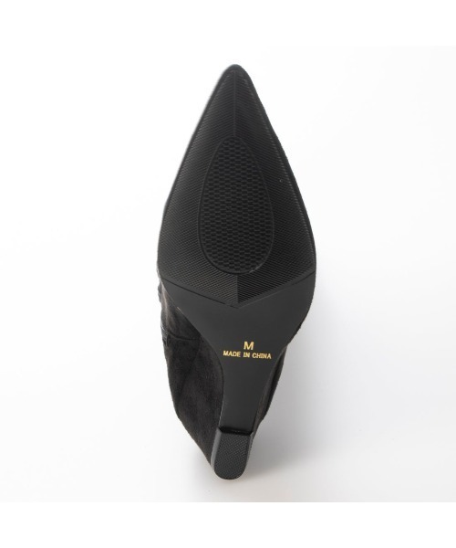 DULCIS REGALO（ドルキス レガロ）の「ElvisLuce(エルビスルーチェ)7.5cmヒールポインテッドトゥウェッジロングブーツ（ブーツ・レディース・ブラック/ブラック系その他・L/M/LL/S）」の12枚目の写真