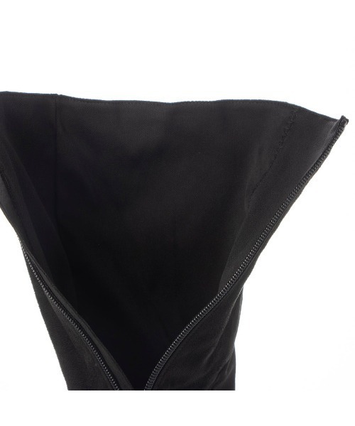 DULCIS REGALO（ドルキス レガロ）の「ElvisLuce(エルビスルーチェ)7.5cmヒールポインテッドトゥウェッジロングブーツ（ブーツ・レディース・ブラック/ブラック系その他・L/M/LL/S）」の16枚目の写真