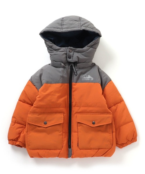 F.O.KIDS(エフオーキッズ)の「F.O.KIDS/エフオーキッズ ふわ軽インサレーションアウター(ダウンジャケット/コート・キッズ・マルチ/ブラック/パープル/エメラルド/オレンジ/カモフラージュ/ベージュ/レインボー・150/130/140)」の6枚目の写真