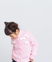 リボンモチーフカーディガン　983904