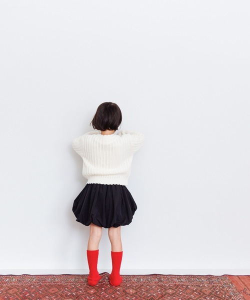 LOWRYS FARM（ローリーズファーム）の「リボンモチーフカーディガン　983904（カーディガン/ボレロ・キッズ・ピンク/ブラック/ホワイト・130cm/120cm/150cm/140cm/110cm）」の15枚目の写真