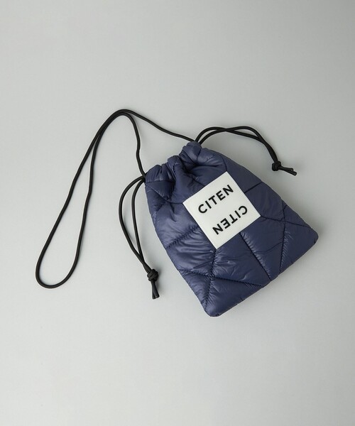 CITEN(シテン)の「<CITEN>パデッド キンチャク ショルダー(ショルダーバッグ・レディース・オレンジ系その他/ホワイト/ライトグレー/ブラック/ロイヤルブルー/シルバー/ベージュ/イエロー/ライトピンク/ダークグリーン/ワインレッド/オレンジ/ライム/ピンク/ネイビー/ライトブルー/クリーム/ダークグレー/その他4/その他3/ダークブラウン/レッド/その他5・FREE)」の11枚目の写真