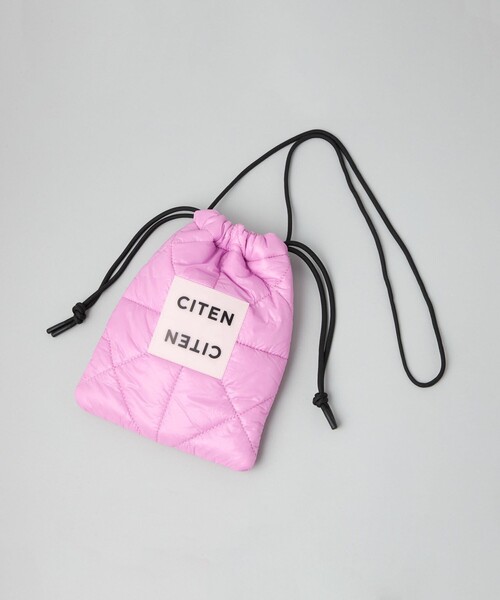 CITEN(シテン)の「<CITEN>パデッド キンチャク ショルダー(ショルダーバッグ・レディース・オレンジ系その他/ホワイト/ライトグレー/ブラック/ロイヤルブルー/シルバー/ベージュ/イエロー/ライトピンク/ダークグリーン/ワインレッド/オレンジ/ライム/ピンク/ネイビー/ライトブルー/クリーム/ダークグレー/その他4/その他3/ダークブラウン/レッド/その他5・FREE)」の14枚目の写真