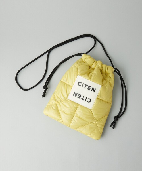 CITEN(シテン)の「<CITEN>パデッド キンチャク ショルダー(ショルダーバッグ・レディース・オレンジ系その他/ホワイト/ライトグレー/ブラック/ロイヤルブルー/シルバー/ベージュ/イエロー/ライトピンク/ダークグリーン/ワインレッド/オレンジ/ライム/ピンク/ネイビー/ライトブルー/クリーム/ダークグレー/その他4/その他3/ダークブラウン/レッド/その他5・FREE)」の7枚目の写真
