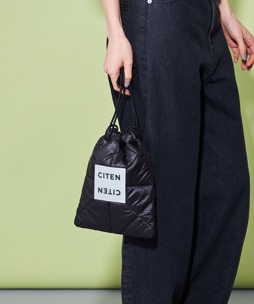 【CITEN】＜CITEN＞パデッド キンチャク ショルダー CITEN＞パデッド キンチャク ショルダー