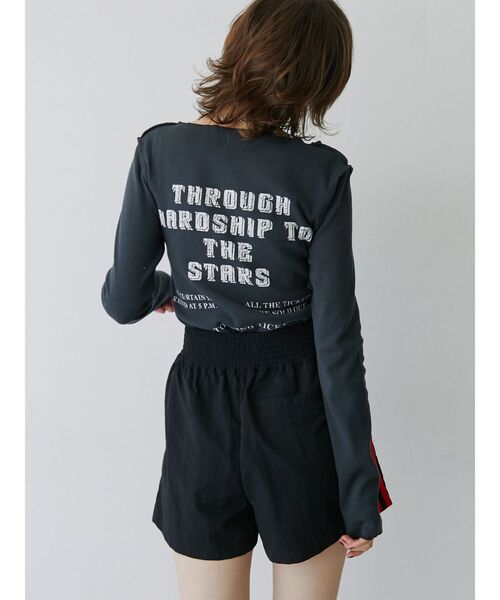 jouetie（ジュエティ）の「サイドラインキックパンツ（その他パンツ・レディース・グリーン/ブラック・MEDIUM）」の11枚目の写真