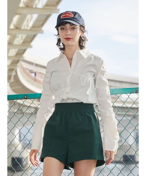 jouetie（ジュエティ）の「サイドラインキックパンツ（その他パンツ・レディース・グリーン/ブラック・MEDIUM）」の21枚目の写真