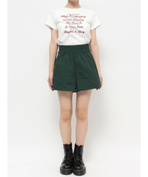 jouetie（ジュエティ）の「サイドラインキックパンツ（その他パンツ・レディース・グリーン/ブラック・MEDIUM）」の14枚目の写真