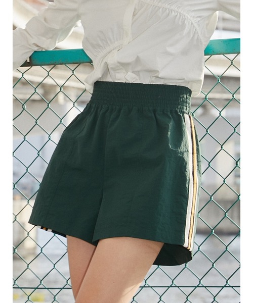 jouetie（ジュエティ）の「サイドラインキックパンツ（その他パンツ・レディース・グリーン/ブラック・MEDIUM）」の2枚目の写真