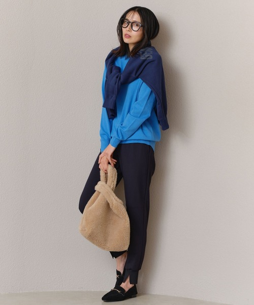 BARNYARDSTORM(バンヤードストーム)の「BARNYARDSTORM / ボートハイゲージニット【WEB限定カラー】(ニット/セーター・レディース・ピンク/ブルー/ライトグレー/チャコールグレー・0/1)」の10枚目の写真