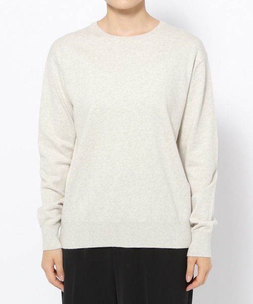 BARNYARDSTORM(バンヤードストーム)の「BARNYARDSTORM / ボートハイゲージニット【WEB限定カラー】(ニット/セーター・レディース・ピンク/ブルー/ライトグレー/チャコールグレー・0/1)」の7枚目の写真