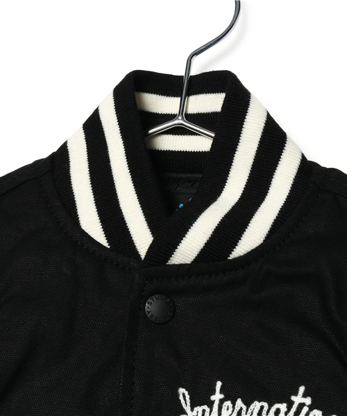 STUSSY（ステューシー）の「Kids Marshall Jacket（ブルゾン・キッズ・ネイビー/ブラック・SMALL/LARGE/MEDIUM）」の4枚目の写真