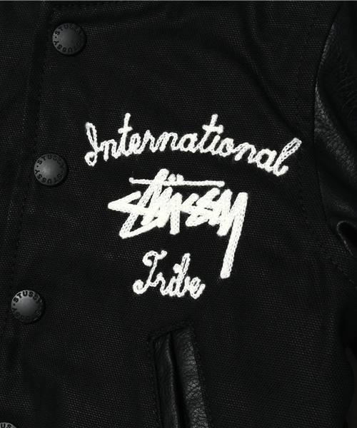 STUSSY（ステューシー）の「Kids Marshall Jacket（ブルゾン・キッズ・ネイビー/ブラック・SMALL/LARGE/MEDIUM）」の5枚目の写真