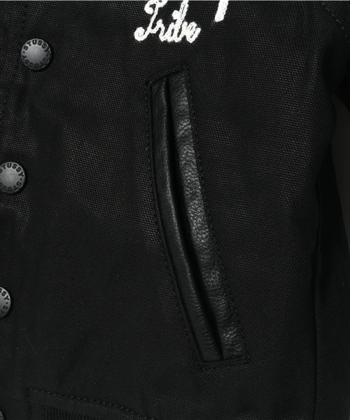 STUSSY（ステューシー）の「Kids Marshall Jacket（ブルゾン・キッズ・ネイビー/ブラック・SMALL/LARGE/MEDIUM）」の6枚目の写真