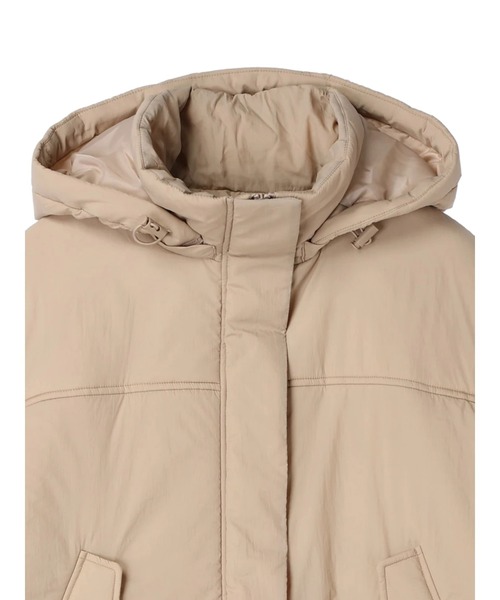 earth music&ecology(アースミュージックアンドエコロジー)の「2way中綿モッズコート(モッズコート・レディース・ブラック/ベージュ/その他8・M/L)」の6枚目の写真