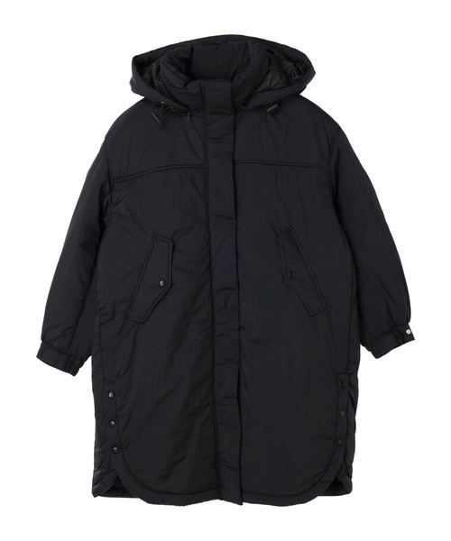 earth music&ecology(アースミュージックアンドエコロジー)の「2way中綿モッズコート(モッズコート・レディース・ブラック/ベージュ/その他8・M/L)」の15枚目の写真