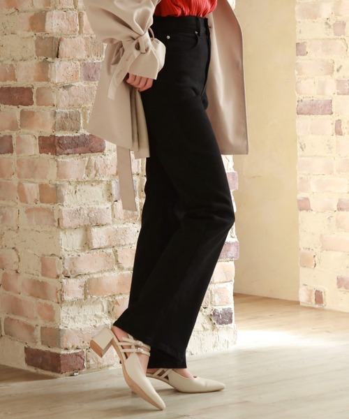 archives（アルシーヴ）の「タイトフレアデニム（デニムパンツ・レディース・グレー/ブルー/ブラック・MEDIUM/SMALL）」の14枚目の写真